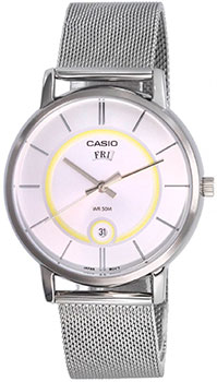 Японские наручные  мужские часы Casio MTP-B120M-7A. Коллекция Analog - фото 1