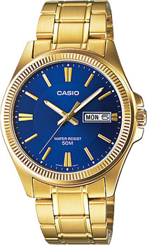 

Японские наручные мужские часы Casio MTP-E111GB-2A. Коллекция Analog
