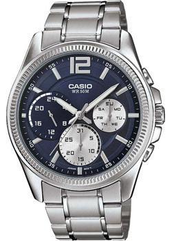 все цены на Casio Часы Casio MTP-E305D-2A. Коллекция Analog онлайн