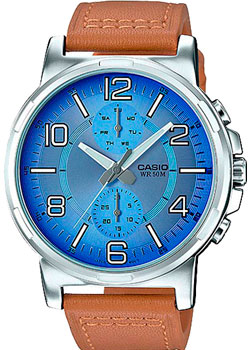 Фото - Casio Часы Casio MTP-E313L-2B2. Коллекция Analog casio часы casio mtp v004g 9b коллекция analog
