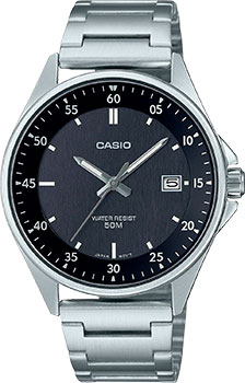 Японские наручные  мужские часы Casio MTP-E705D-1E. Коллекция Analog - фото 1