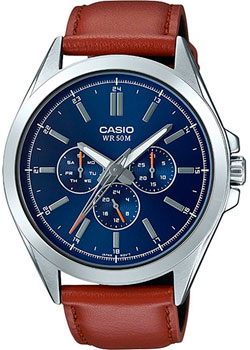 

Японские наручные мужские часы Casio MTP-SW300L-2A. Коллекция Analog