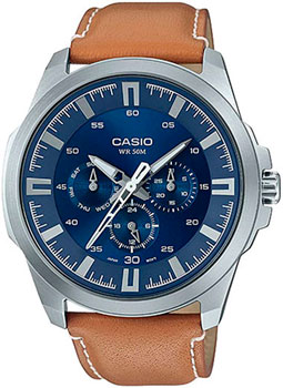 

Японские наручные мужские часы Casio MTP-SW310L-2A. Коллекция Analog
