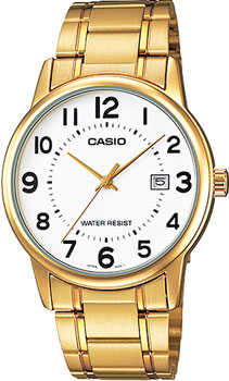 

Японские наручные мужские часы Casio MTP-V002G-7B. Коллекция Analog