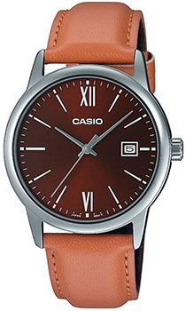 

Японские наручные мужские часы Casio MTP-V002L-5B3. Коллекция Analog