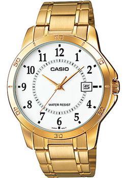 

Японские наручные мужские часы Casio MTP-V004G-7B. Коллекция Analog