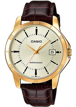 

Японские наручные мужские часы Casio MTP-V004GL-9A. Коллекция Analog