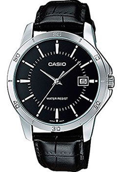 Японские наручные  мужские часы Casio MTP-V004L-1A. Коллекция Analog - фото 1