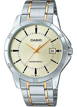 

Японские наручные мужские часы Casio MTP-V004SG-9A. Коллекция Analog