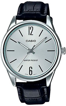 Японские наручные  мужские часы Casio MTP-V005L-7B. Коллекция Analog - фото 1
