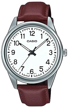 Японские наручные  мужские часы Casio MTP-V005L-7B4. Коллекция Analog - фото 1