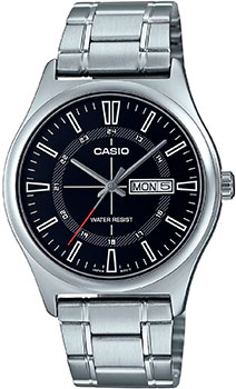 Японские наручные  мужские часы Casio MTP-V006D-1C. Коллекция Analog - фото 1