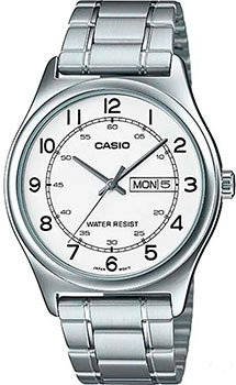 Японские наручные  мужские часы Casio MTP-V006D-7B2. Коллекция Analog - фото 1