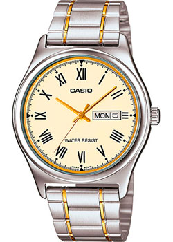 

Японские наручные мужские часы Casio MTP-V006SG-9B. Коллекция Analog