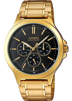 

Японские наручные мужские часы Casio MTP-V300G-1A. Коллекция Analog
