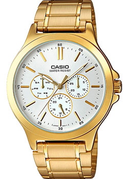

Японские наручные мужские часы Casio MTP-V300G-7A. Коллекция Analog