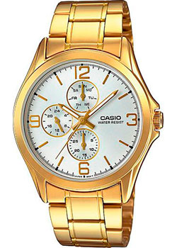 

Японские наручные мужские часы Casio MTP-V301G-7A. Коллекция Analog