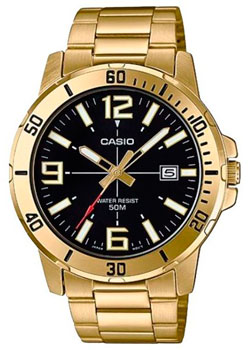 

Японские наручные мужские часы Casio MTP-VD01G-1B. Коллекция Analog