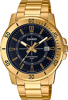 

Японские наручные мужские часы Casio MTP-VD01G-1C. Коллекция Analog