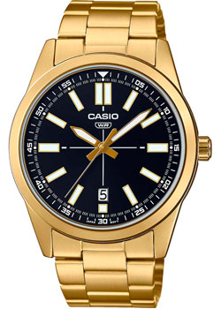 

Японские наручные мужские часы Casio MTP-VD02G-1E. Коллекция Analog