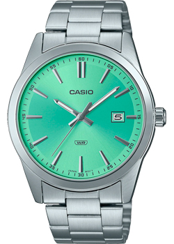 Японские наручные  мужские часы Casio MTP-VD03D-3A2. Коллекция Analog - фото 1