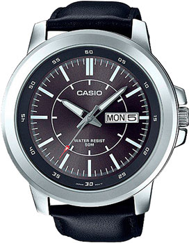 

Японские наручные мужские часы Casio MTP-X100L-8E. Коллекция Analog