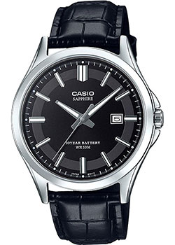 Японские наручные  мужские часы Casio MTS-100L-1AVEF. Коллекция Analog - фото 1