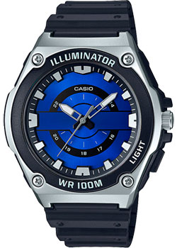 

Японские наручные мужские часы Casio MWC-100H-2A2VEF. Коллекция Analog