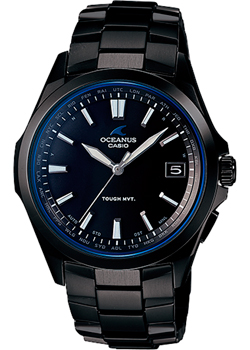 Японские наручные  мужские часы Casio OCW-S100B-1AJF. Коллекция Oceanus - фото 1