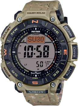 

Японские наручные мужские часы Casio PRG-340SC-5. Коллекция Pro-Trek