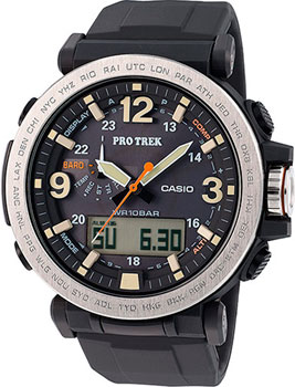 Японские наручные  мужские часы Casio PRG-600-1E. Коллекция Pro-Trek - фото 1