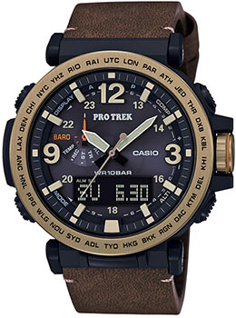

Японские наручные мужские часы Casio PRG-600YL-5E. Коллекция Pro-Trek