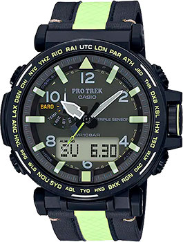 

Японские наручные мужские часы Casio PRG-650YL-3. Коллекция Pro-Trek