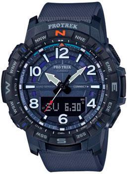 

Японские наручные мужские часы Casio PRT-B50-2ER. Коллекция Pro-Trek