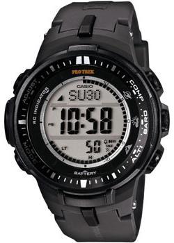 

Японские наручные мужские часы Casio PRW-3000-1E. Коллекция Pro-Trek