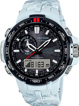 

Японские наручные мужские часы Casio PRW-6000SC-7. Коллекция Pro-Trek