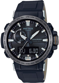 

Японские наручные мужские часы Casio PRW-60YAE-1AER. Коллекция Pro-Trek