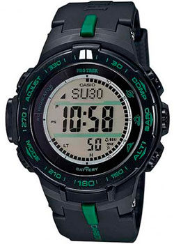 

Японские наручные мужские часы Casio PRW-S3100-1D. Коллекция Pro-Trek
