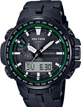 

Японские наручные мужские часы Casio PRW-S6100Y-1D. Коллекция Pro-Trek