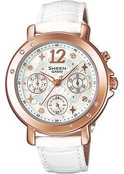 

Японские наручные женские часы Casio SHE-3033GL-7A. Коллекция Sheen