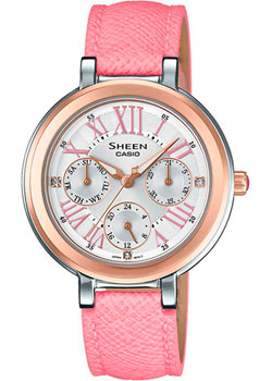 

Японские наручные женские часы Casio SHE-3034BGL-7A. Коллекция Sheen