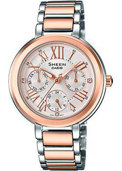 

Японские наручные женские часы Casio SHE-3034SPG-7A. Коллекция Sheen
