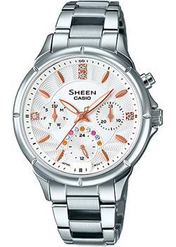 

Японские наручные женские часы Casio SHE-3047D-7A. Коллекция Sheen