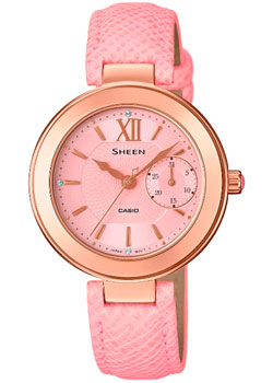 Casio Часы Casio SHE-3051PGL-4A. Коллекция Sheen casio часы casio she 3051pgl 4a коллекция sheen