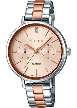 

Японские наручные женские часы Casio SHE-3054SPG-4A. Коллекция Sheen