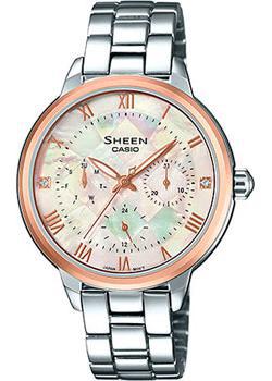 

Японские наручные женские часы Casio SHE-3055SG-7A. Коллекция Sheen