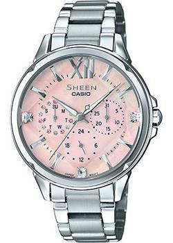 

Японские наручные женские часы Casio SHE-3056D-4A. Коллекция Sheen
