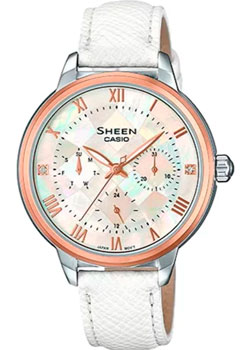 

Японские наручные женские часы Casio SHE-3057PGL-7A. Коллекция Sheen