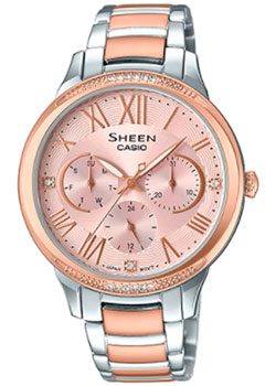 

Японские наручные женские часы Casio SHE-3058SPG-4A. Коллекция Sheen