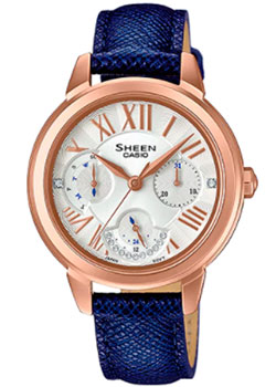 

Японские наручные женские часы Casio SHE-3059PGL-7B. Коллекция Sheen